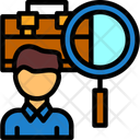 پیش‌نمایش فایل person-with-magnifying-glass-looking-at-job-offers-10377636 از پک شغل منصسرگرم‌کنندهه