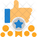 پیش‌نمایش فایل hand-with-a-badge-for-participation-10382656 از پک شغل منصسرگرم‌کنندهه