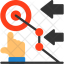 پیش‌نمایش فایل hand-with-a-target-for-goal-setting-10382661 از پک شغل منصسرگرم‌کنندهه