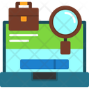 پیش‌نمایش فایل laptop-with-a-job-search-button-10382674 از پک شغل منصسرگرم‌کنندهه