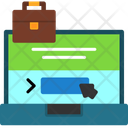پیش‌نمایش فایل laptop-with-an-apply-here-button-10382675 از پک شغل منصسرگرم‌کنندهه