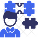 پیش‌نمایش فایل person-with-a-puzzle-piece-for-fit-10385815 از پک شغل منصسرگرم‌کنندهه