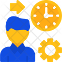 پیش‌نمایش فایل person-with-a-clock-for-time-management-10426696 از پک شغل منصسرگرم‌کنندهه