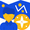 پیش‌نمایش فایل person-with-a-map-and-compass-for-direction-10426704 از پک شغل منصسرگرم‌کنندهه