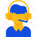 پیش‌نمایش فایل person-with-headset-symbolizing-communication-10426713 از پک شغل منصسرگرم‌کنندهه