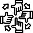 پیش‌نمایش فایل group-of-people-with-hands-in-a-circle-for-unity-10377011 از پک شغل منصسرگرم‌کنندهه