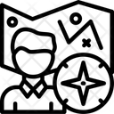 پیش‌نمایش فایل person-with-a-map-and-compass-for-direction-10377066 از پک شغل منصسرگرم‌کنندهه