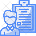 پیش‌نمایش فایل person-with-a-clipboard-for-interviews-10385698 از پک شغل منصسرگرم‌کنندهه