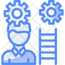 پیش‌نمایش فایل person-with-a-ladder-for-advancement-10385704 از پک شغل منصسرگرم‌کنندهه