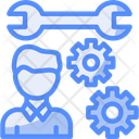 پیش‌نمایش فایل person-with-a-wrench-for-skills-10385714 از پک شغل منصسرگرم‌کنندهه