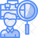 پیش‌نمایش فایل person-with-magnifying-glass-looking-at-job-offers-10385717 از پک شغل منصسرگرم‌کنندهه