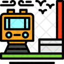 پیش‌نمایش فایل train-station-11570782 از پک حمل و نقل