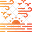 پیش‌نمایش فایل sunset-over-water-11636455 از پک آب و هوا