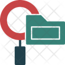 پیش‌نمایش فایل magnifying-glass-and-folder-11665132 از پک کار و اشتغال