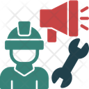 پیش‌نمایش فایل megaphone-11665135 از پک کار و اشتغال