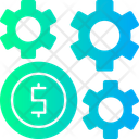 پیش‌نمایش فایل dollar-sign-and-gear-11665743 از پک کار و اشتغال