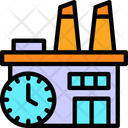 پیش‌نمایش فایل factory-clock-11692988 از پک تولید