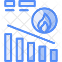 پیش‌نمایش فایل burn-down-chart-11706309 از پک مدیریت پروژه