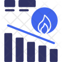 پیش‌نمایش فایل burn-down-chart-11706408 از پک مدیریت پروژه