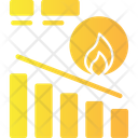 پیش‌نمایش فایل burn-down-chart-11706529 از پک مدیریت پروژه