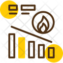 پیش‌نمایش فایل burn-down-chart-11706929 از پک مدیریت پروژه
