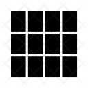 پیش‌نمایش فایل grid-35 از پک گلیف اشکال پایه