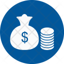 پیش‌نمایش فایل rich-10 از پک گلیف دایره ای کسب و کار