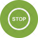 پیش‌نمایش فایل stop-43 از پک گلیف علامت جاده دایره