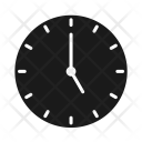 پیش‌نمایش فایل clock-210 از پک گلیف ساعت ها