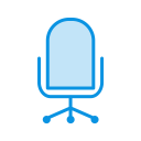 پیش‌نمایش فایل chair-67 از پک خط کسب و کار آبی