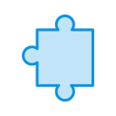 پیش‌نمایش فایل puzzle-20 از پک خط کسب و کار آبی