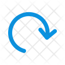 پیش‌نمایش فایل refresh-21 از پک پیکان ها خطی آبی