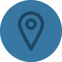 پیش‌نمایش فایل location-256 از پک پیکان ها خطی دایره
