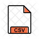 پیش‌نمایش فایل csv-3 از پک خط پر شده فرمت های فایل