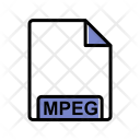 پیش‌نمایش فایل mpeg-1 از پک خط پر شده فرمت های فایل