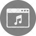 پیش‌نمایش فایل music-browser از پک دایره گلیف