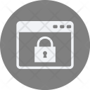 پیش‌نمایش فایل secure-webpage-1 از پک دایره گلیف