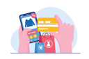 پیش‌نمایش فایل online-shopping-with-credit-card-5374149 از پک خرید آنلاین