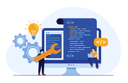 پیش‌نمایش فایل web-development-5380223 از پک کدنویسی، برنامه‌نویسی، کیوآر و وب