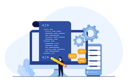 پیش‌نمایش فایل website-development-5380224 از پک کدنویسی، برنامه‌نویسی، کیوآر و وب