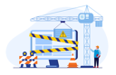 پیش‌نمایش فایل website-maintenance-5380219 از پک کدنویسی، برنامه‌نویسی، کیوآر و وب
