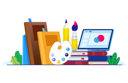 پیش‌نمایش فایل art-classes-5393115 از پک مفهوم آموزش ۱