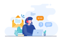 پیش‌نمایش فایل email-support-5656809 از پک خدمات مشتری