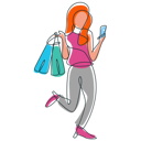 پیش‌نمایش فایل woman-doing-online-shopping-using-smartphone-4023875 از پک تجارت الکترونیک