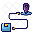 پیش‌نمایش فایل delivery-route-2632821 از پک حمل‌ونقل تحویل