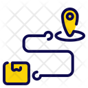 پیش‌نمایش فایل delivery-route-2632888 از پک حمل‌ونقل تحویل