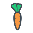 پیش‌نمایش فایل carrot-1876818 از پک میوه و سبزی