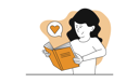 پیش‌نمایش فایل girl-loving-to-reading-book-9722264 از پک آموزش