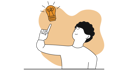 پیش‌نمایش فایل man-holding-lightbulb-9722250 از پک آموزش