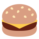 پیش‌نمایش فایل hamburger-burger-fastfood-food-emoj-symbol از پک خوراکی و نوشیدنی تویموجی